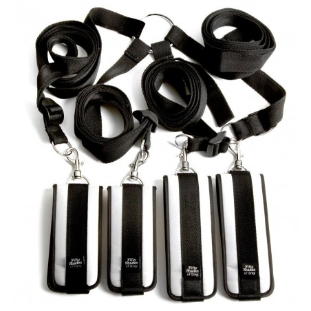 ACCESSOIRES KIT D ATTACHES DE LIT "FIFTY SHADES OF GREY" ACCESSOIRES KIT D ATTACHES DE LIT "FIFTY SHADES OF GREY"