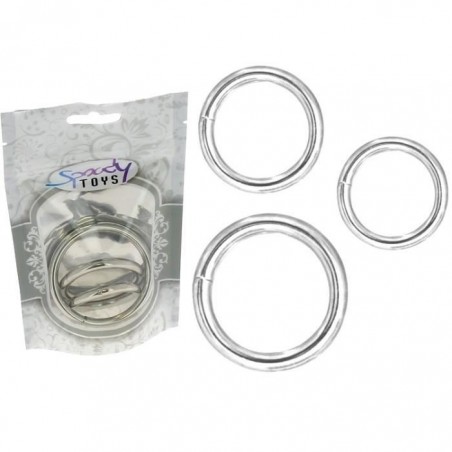 Love toys KIT DE 3 COCKRINGS DE "SPOODY TOYS" Love toys KIT DE 3 COCKRINGS DE "SPOODY TOYS"