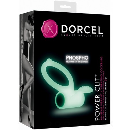 Love toys COCKRING VIBRANT PHOSPHORESCENT "POWER CLIT" DE "DORCEL" Love toys COCKRING VIBRANT PHOSPHORESCENT "POWER CLIT" DE "DORCEL"