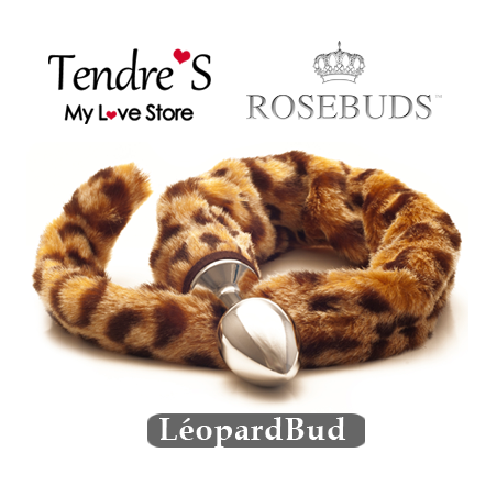 Plugs & Chapelets Anals PLUG QUEUE DE LEOPARD DE "ROSEBUDS" Plugs & Chapelets Anals PLUG QUEUE DE LEOPARD DE "ROSEBUDS"