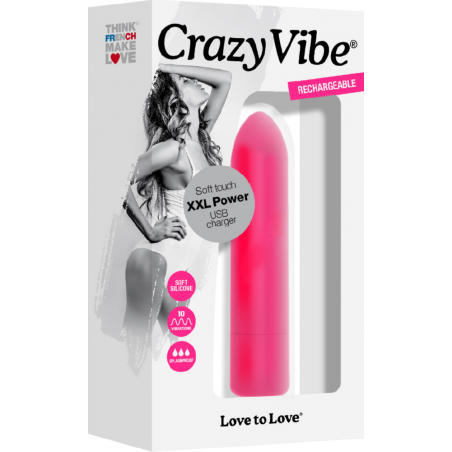 Love toys MINI "CRAZY VIBE BULLET" DE "LOVE TO LOVE" Love toys MINI "CRAZY VIBE BULLET" DE "LOVE TO LOVE"