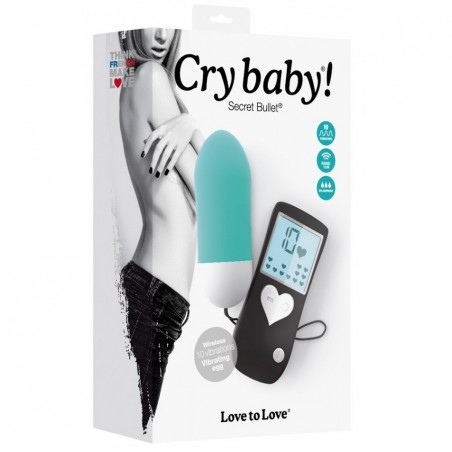 Love toys OEUF VIBRANT "CRY BABY" TURQUOISE DE "LOVE TO LOVE" Love toys OEUF VIBRANT "CRY BABY" TURQUOISE DE "LOVE TO LOVE"