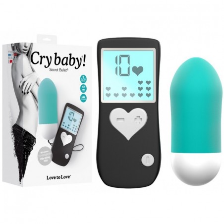 Love toys OEUF VIBRANT "CRY BABY" TURQUOISE DE "LOVE TO LOVE" Love toys OEUF VIBRANT "CRY BABY" TURQUOISE DE "LOVE TO LOVE"