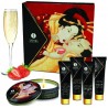 Coffrets COFFRET "MASSAGES BIO" DE "SHUNGA" parfum Vin Petillant a la Fraise Coffrets COFFRET "MASSAGES BIO" DE "SHUNGA" parfum Vin Petillant a la Fraise
