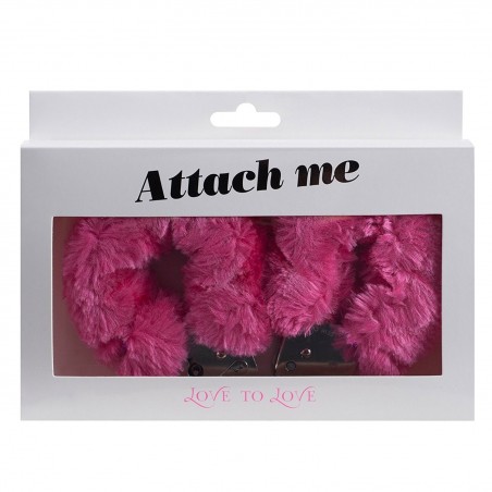 ACCESSOIRES MENOTTES "ATTACH ME" ROSES DE "LOVE TO LOVE" ACCESSOIRES MENOTTES "ATTACH ME" ROSES DE "LOVE TO LOVE"