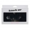 ACCESSOIRES MENOTTES "ATTACH ME" NOIRES DE "LOVE TO LOVE" ACCESSOIRES MENOTTES "ATTACH ME" NOIRES DE "LOVE TO LOVE"