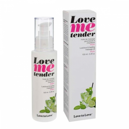Bien-être HUILE DE MASSAGE COMESTIBLE A EFFET CHAUFFANT parfum Mojito Bien-être HUILE DE MASSAGE COMESTIBLE A EFFET CHAUFFANT parfum Mojito
