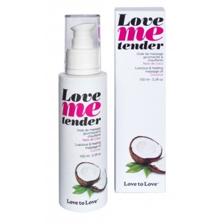 Bien-être HUILE DE MASSAGE COMESTIBLE A EFFET CHAUFFANT parfum Noix de Coco Bien-être HUILE DE MASSAGE COMESTIBLE A EFFET CHAUFFANT parfum Noix de Coco