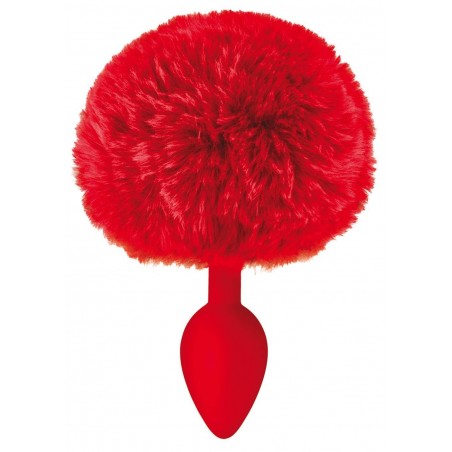 Plugs & Chapelets Anals PLUG QUEUE DE LAPIN POMPON ROUGE DE "SWEET CARESS" Plugs & Chapelets Anals PLUG QUEUE DE LAPIN POMPON ROUGE DE "SWEET CARESS"