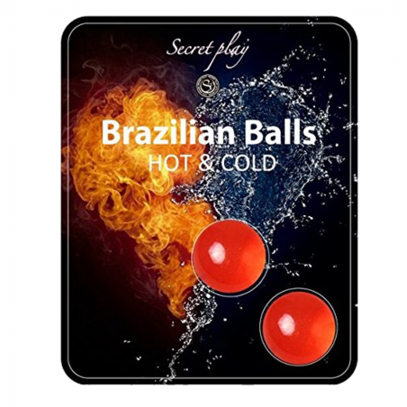 Bien-être BRAZILIAN BALLS 2 EN 1 EFFET CHAUD FROID DE "SECRET PLAY" Bien-être BRAZILIAN BALLS 2 EN 1 EFFET CHAUD FROID DE "SECRET PLAY"