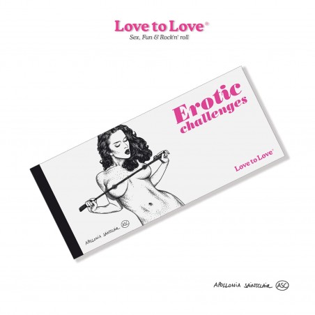 Jeux et Livres CHEQUIER "EROTIC CHALLENGE" DE "LOVE TO LOVE" Jeux et Livres CHEQUIER "EROTIC CHALLENGE" DE "LOVE TO LOVE"