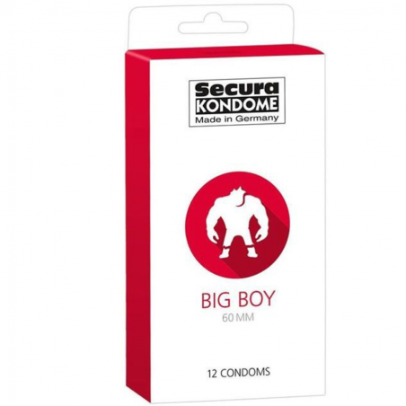 Preservatifs PRESERVATIFS "BIG BOY" X12 DE "SECURA KONDOME" Preservatifs PRESERVATIFS "BIG BOY" X12 DE "SECURA KONDOME"