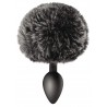 Plugs & Chapelets Anals PLUG QUEUE DE LAPIN POMPON NOIR DE "SWEET CARESS" Plugs & Chapelets Anals PLUG QUEUE DE LAPIN POMPON NOIR DE "SWEET CARESS"