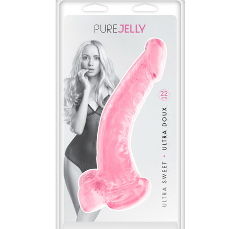 Love toys PURE JELLY ROSE TAILLE L à VENTOUSE 22 cms Love toys PURE JELLY ROSE TAILLE L à VENTOUSE 22 cms