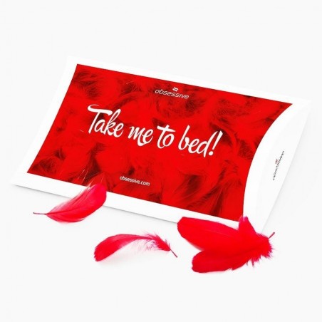 Jeux et Livres  PETALES DE ROSES ROUGES "TAKE ME TO BED"