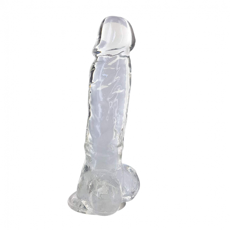 Love toys PURE JELLY TRANSPARENT TAILLE XL à VENTOUSE 22 cms Love toys PURE JELLY TRANSPARENT TAILLE XL à VENTOUSE 22 cms
