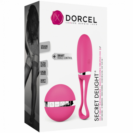 Love toys OEUF VIBRANT "SECRET DELIGHT" FUSHIA DE "DORCEL" Love toys OEUF VIBRANT "SECRET DELIGHT" FUSHIA DE "DORCEL"