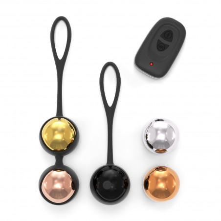 Love toys BOULES DE GEISHA VIBRANTES "TRAINING BALLS" DE "DORCEL" Love toys BOULES DE GEISHA VIBRANTES "TRAINING BALLS" DE "DORCEL"