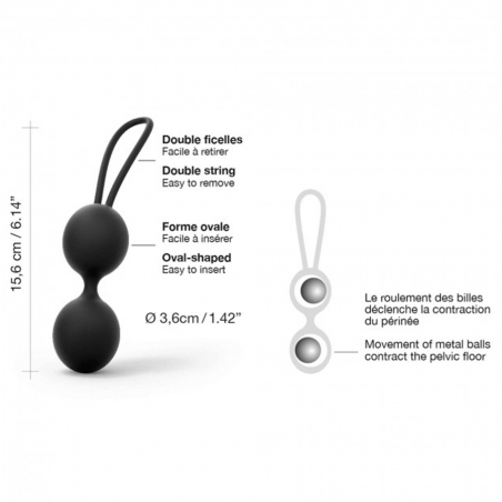Love toys BOULES DE GEISHA FUSHIA "DUAL BALLS" DE "DORCEL" Love toys BOULES DE GEISHA FUSHIA "DUAL BALLS" DE "DORCEL"