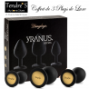 Love toys COFFRET 3 PLUGS DE LUXE "YRANUS" DE "LANGLOYS" Love toys COFFRET 3 PLUGS DE LUXE "YRANUS" DE "LANGLOYS"