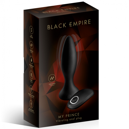 Love toys PLUG ANAL VIBRANT A DISTANCE "MY PRINCE" DE "BLACK EMPIRE" Love toys PLUG ANAL VIBRANT A DISTANCE "MY PRINCE" DE "BLACK EMPIRE"