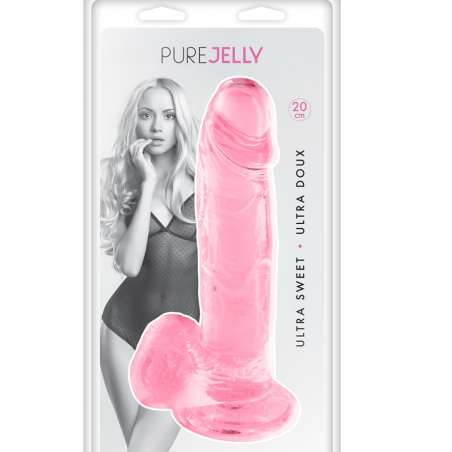 Love toys PURE JELLY ROSE TAILLE L à VENTOUSE 20 cms Love toys PURE JELLY ROSE TAILLE L à VENTOUSE 20 cms