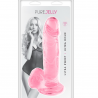 Love toys PURE JELLY ROSE TAILLE L à VENTOUSE 20 cms Love toys PURE JELLY ROSE TAILLE L à VENTOUSE 20 cms