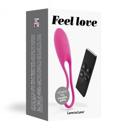 Love toys OEUF VIBRANT A DISTANCE "FEEL LOVE" DE "LOVE TO LOVE" Love toys OEUF VIBRANT A DISTANCE "FEEL LOVE" DE "LOVE TO LOVE"