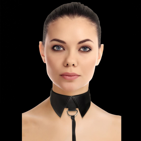 ACCESSOIRES COLLIER CLASSIC NOIR AVEC LAISSE DE "OUCH!" ACCESSOIRES COLLIER CLASSIC NOIR AVEC LAISSE DE "OUCH!"