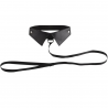 ACCESSOIRES COLLIER CLASSIC NOIR AVEC LAISSE DE "OUCH!" ACCESSOIRES COLLIER CLASSIC NOIR AVEC LAISSE DE "OUCH!"