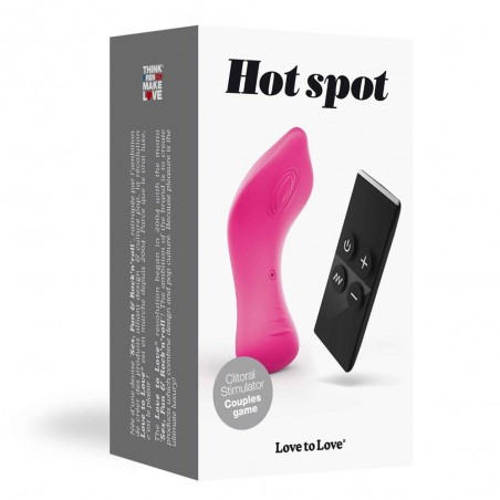 Love toys OEUF VIBRANT CLITORIDIEN A DISTANCE "HOT SPOT" DE "LOVE TO LOVE" Love toys OEUF VIBRANT CLITORIDIEN A DISTANCE "HOT SPOT" DE "LOVE TO LOVE"