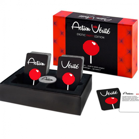 Jeux et Livres JEU "ACTION OU VERITE" DE "TEASE & PLEASE" Jeux et Livres JEU "ACTION OU VERITE" DE "TEASE & PLEASE"