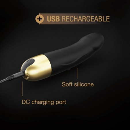 Love toys REAL VIBRATION "S" 2.0 RECHARGEABLE Noir & Or DE "DORCEL" Love toys REAL VIBRATION "S" 2.0 RECHARGEABLE Noir & Or DE "DORCEL"