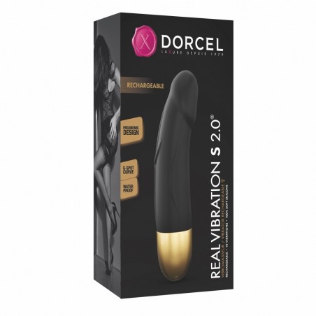 Love toys REAL VIBRATION "S" 2.0 RECHARGEABLE Noir & Or DE "DORCEL" Love toys REAL VIBRATION "S" 2.0 RECHARGEABLE Noir & Or DE "DORCEL"