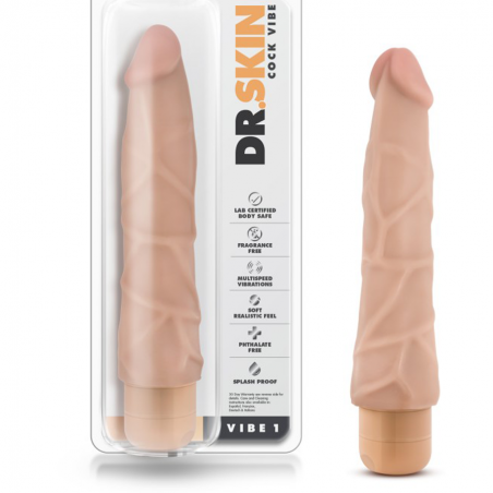 Love toys DR SKIN VIBE 1 BEIGE 22 CM Love toys DR SKIN VIBE 1 BEIGE 22 CM