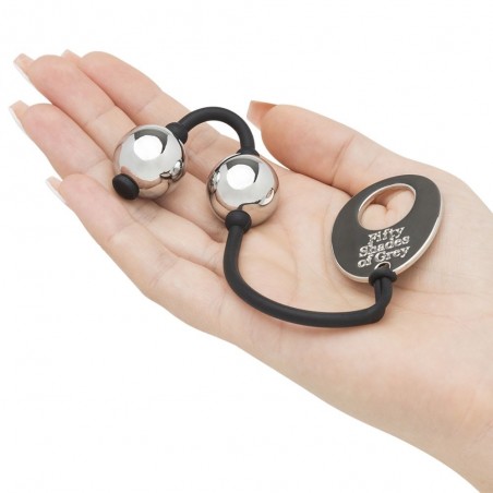 Love toys BOULES DE GEISHA "SILVER PLEASURE BALLS" DE "FIFTY SHADES OF GREY" Love toys BOULES DE GEISHA "SILVER PLEASURE BALLS" DE "FIFTY SHADES OF GREY"