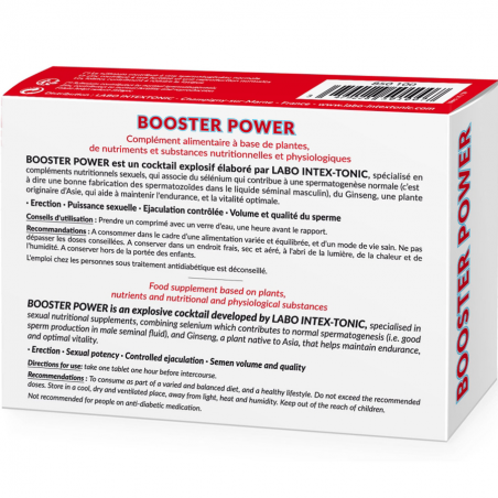 Aphrodisiaques BOOSTER POWER Aphrodisiaques BOOSTER POWER