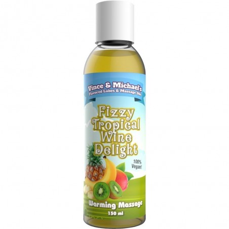 Bien-être HUILE DE MASSAGE COMESTIBLE CHAUFFANTE PARFUM FRUITS EXOTIQUES Bien-être HUILE DE MASSAGE COMESTIBLE CHAUFFANTE PARFUM FRUITS EXOTIQUES