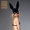 ACCESSOIRES MASQUE LAPIN NOIR AVEC POMPON DE "MAISON CLOSE" ACCESSOIRES MASQUE LAPIN NOIR AVEC POMPON DE "MAISON CLOSE"