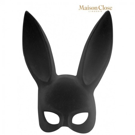 ACCESSOIRES MASQUE LAPIN NOIR AVEC POMPON DE "MAISON CLOSE" ACCESSOIRES MASQUE LAPIN NOIR AVEC POMPON DE "MAISON CLOSE"