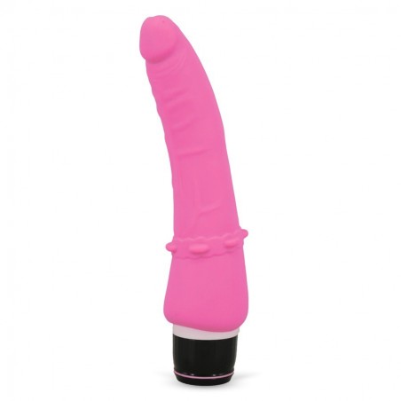 Love toys CLASSIC SILICONE "SLIM AVEC COLLERETTE" FUSHIA Love toys CLASSIC SILICONE "SLIM AVEC COLLERETTE" FUSHIA