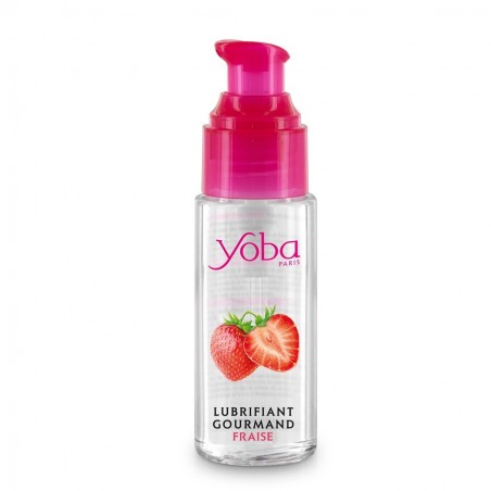 Bien-être LUBRIFIANT COMESTIBLE DE "YOBA" PARFUM FRAISE 50ML Bien-être LUBRIFIANT COMESTIBLE DE "YOBA" PARFUM FRAISE 50ML
