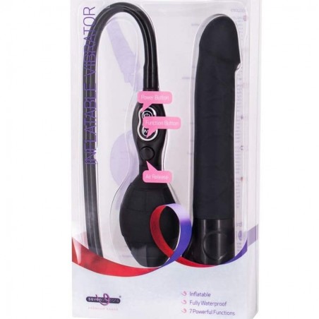Love toys CLASSIC SILICONE ANAL VAGINAL GONFLANT & VIBRANT DE "SEVENCREATIONS" Love toys CLASSIC SILICONE ANAL VAGINAL GONFLANT & VIBRANT DE "SEVENCREATIONS"