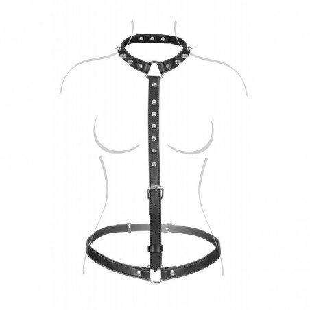 ACCESSOIRES HARNAIS SEXY AJUSTABLE COU ET TAILLE DE "FETISHTENTATION" ACCESSOIRES HARNAIS SEXY AJUSTABLE COU ET TAILLE DE "FETISHTENTATION"