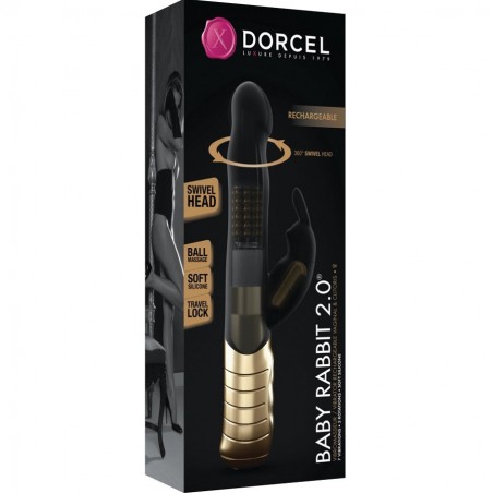 Love toys BABY RABBIT GOLD 2.0 DE "DORCEL" Love toys BABY RABBIT GOLD 2.0 DE "DORCEL"