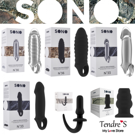 Love toys GAINE SONO N°33 TRANSPARENT Love toys GAINE SONO N°33 TRANSPARENT
