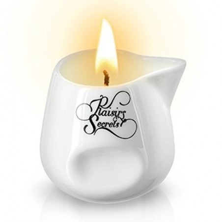 Bien-être BOUGIE DE MASSAGE DE "PLAISIRS SECRETS" parfum Thé Blanc Bien-être BOUGIE DE MASSAGE DE "PLAISIRS SECRETS" parfum Thé Blanc