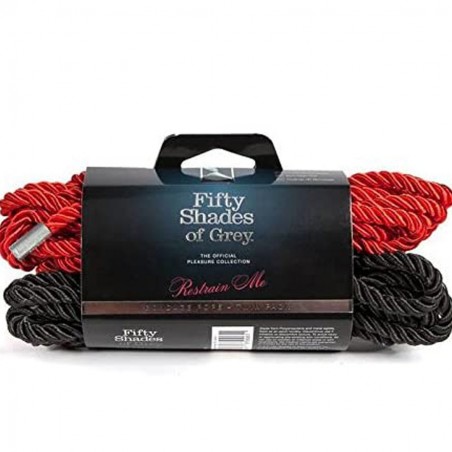 ACCESSOIRES CORDE X2 "BONDAGE ROPE" DE "FIFTY SHADES OF GREY" ACCESSOIRES CORDE X2 "BONDAGE ROPE" DE "FIFTY SHADES OF GREY"