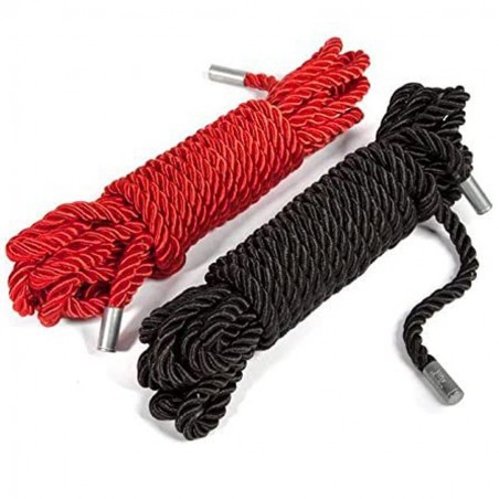 ACCESSOIRES CORDE X2 "BONDAGE ROPE" DE "FIFTY SHADES OF GREY" ACCESSOIRES CORDE X2 "BONDAGE ROPE" DE "FIFTY SHADES OF GREY"