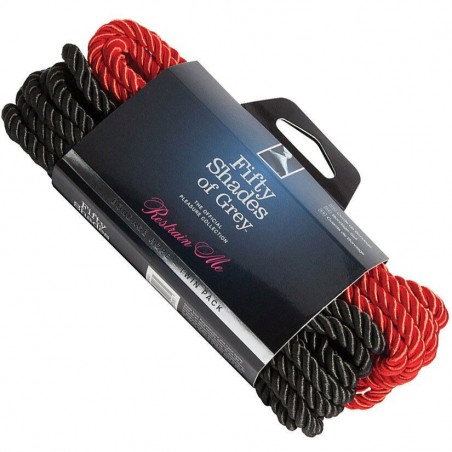 ACCESSOIRES CORDE X2 "BONDAGE ROPE" DE "FIFTY SHADES OF GREY" ACCESSOIRES CORDE X2 "BONDAGE ROPE" DE "FIFTY SHADES OF GREY"